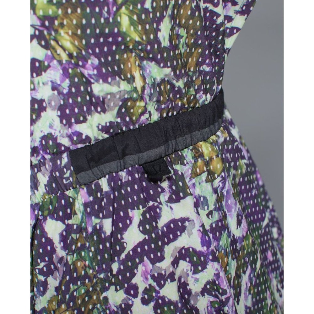 LULULEMON Floral Cutout Back City Summer Dress 6 - Picture 5 of 12